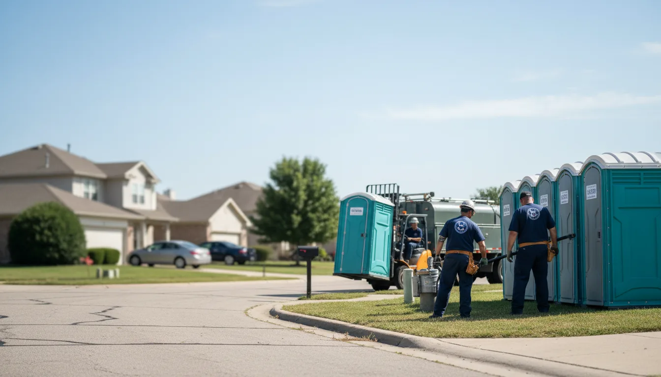 Porta Potty Rental in Cookville, TX near me